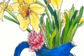 Daffodils In Jug
