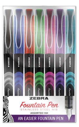 Zebra Fountain pens