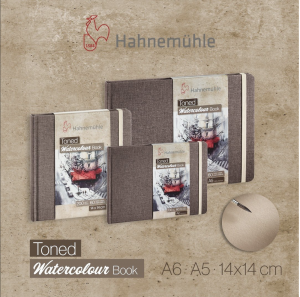 Toned Watercolor Book by Hahnemühle + Giveaway! - Just Add Water Silly